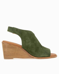 Women Shoes &amp; Sandals | Tommy Bahama André Assous Belinda Suede Featherweights™ Wedges Forest Green
