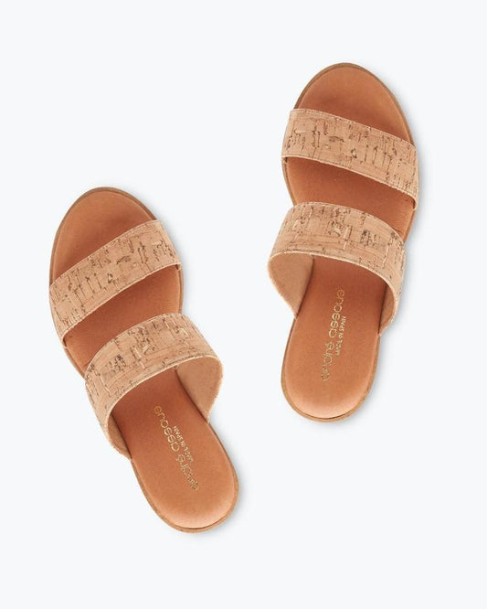 Women Shoes &amp; Sandals | Tommy Bahama André Assous Gwenn Cork Wedge Sandals Natural