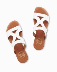 Women Shoes &amp; Sandals | Tommy Bahama André Assous Nailea Nappa Sandals White