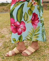 Women Shoes &amp; Sandals | Tommy Bahama André Assous Narice Featherweights™ Raffia Sandals Beige