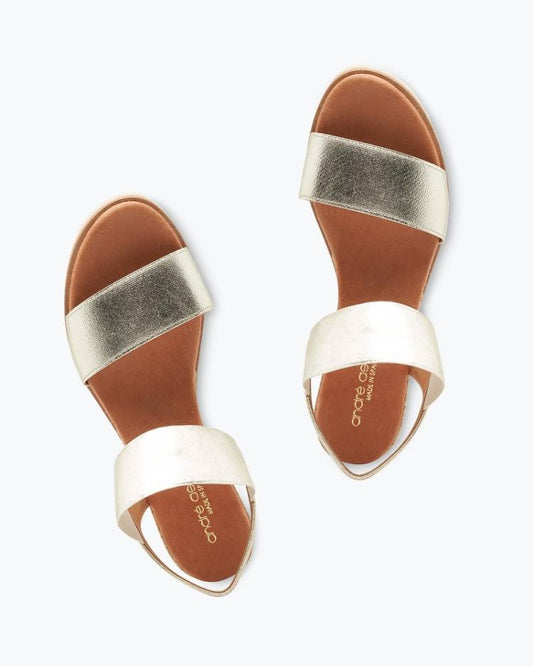 Women Shoes &amp; Sandals | Tommy Bahama André Assous Neveah Wedge Sandals Platinum