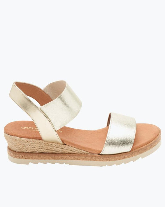 Women Shoes &amp; Sandals | Tommy Bahama André Assous Neveah Wedge Sandals Platinum