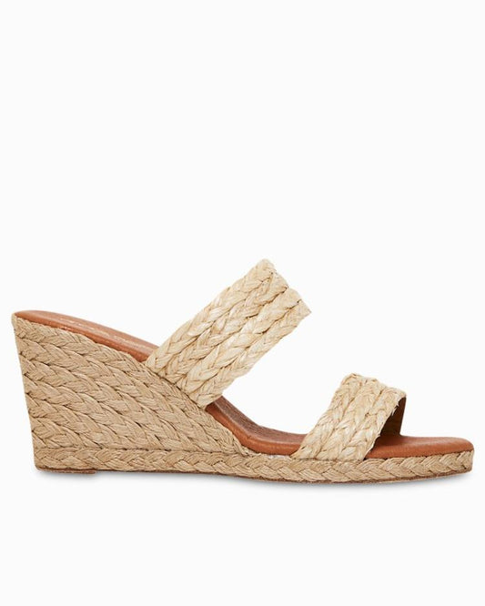 Women Shoes &amp; Sandals | Tommy Bahama André Assous Nolita Braided Raffia Wedge Sandals Beige