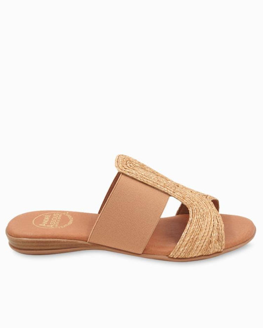 Women Shoes &amp; Sandals | Tommy Bahama André Assous Noor Raffia Stretch Sandals Natural