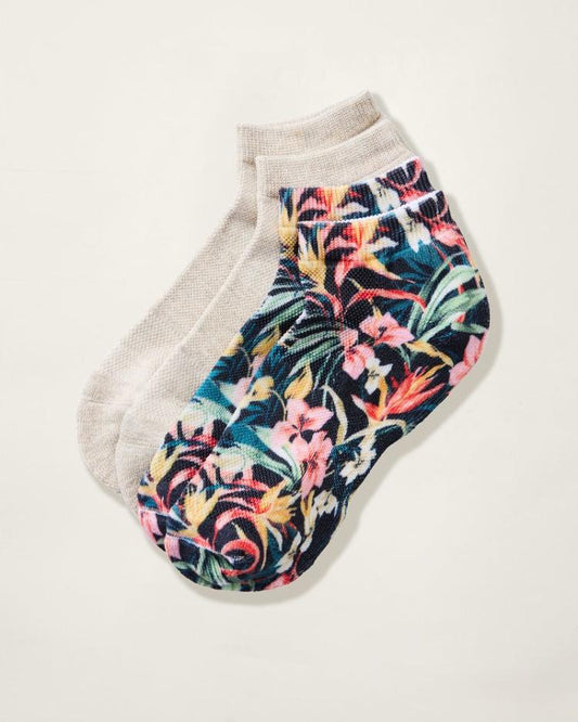 Women Shoes &amp; Sandals | Tommy Bahama IslandZone® Performance Athletic Socks — 2 Pack Assorted