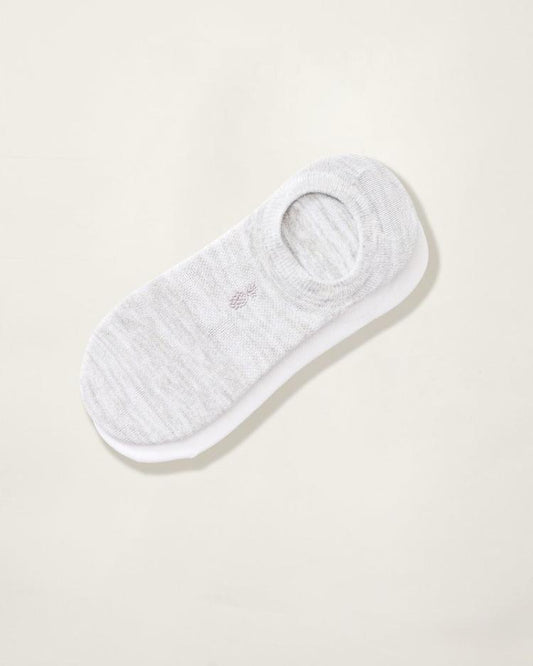 Women Shoes &amp; Sandals | Tommy Bahama IslandZone® Performance No-Show Socks — 2 Pack White/grey Heather