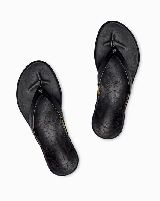 Women Shoes &amp; Sandals | Tommy Bahama OluKai® Honu Sandals Black