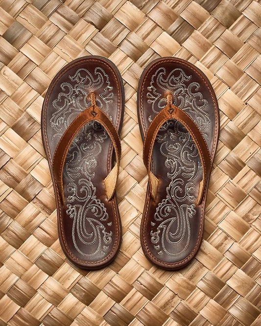 Women Shoes &amp; Sandals | Tommy Bahama OluKai® Paniolo Sandals Natural