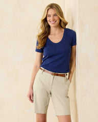 Women Shorts | Tommy Bahama Boracay® 10-Inch Bermuda Shorts Khaki Sand