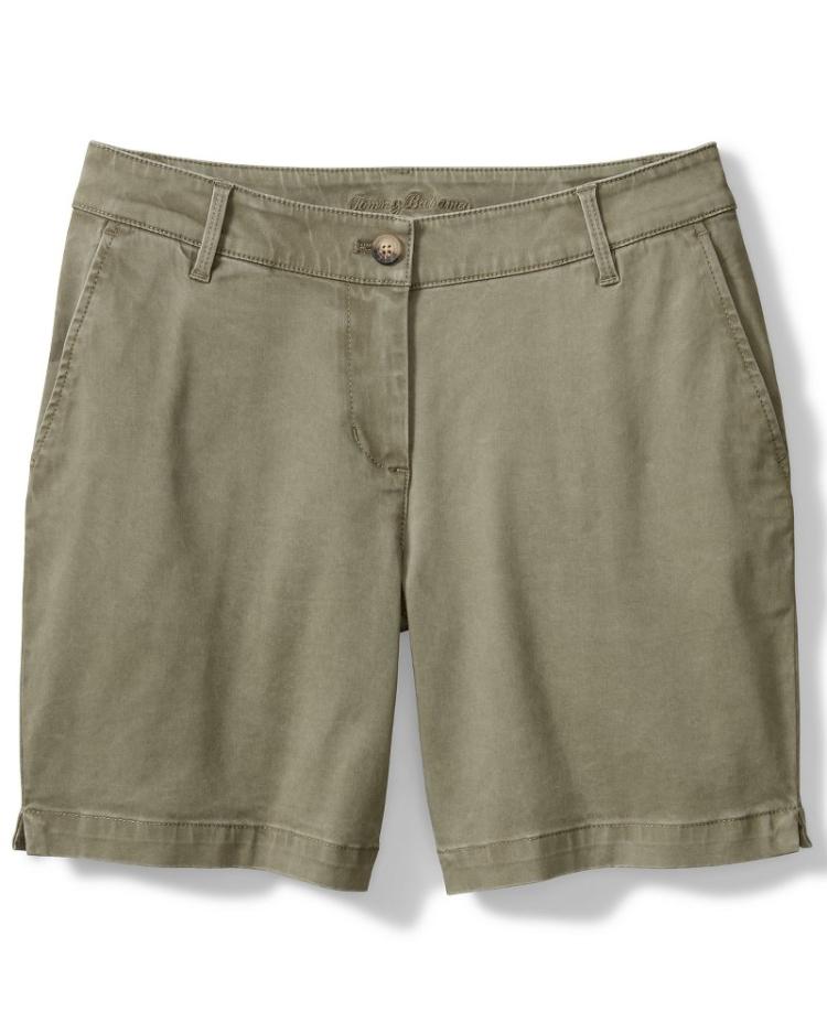 Women Shorts | Tommy Bahama Boracay® 7-Inch Shorts Tea Leaf