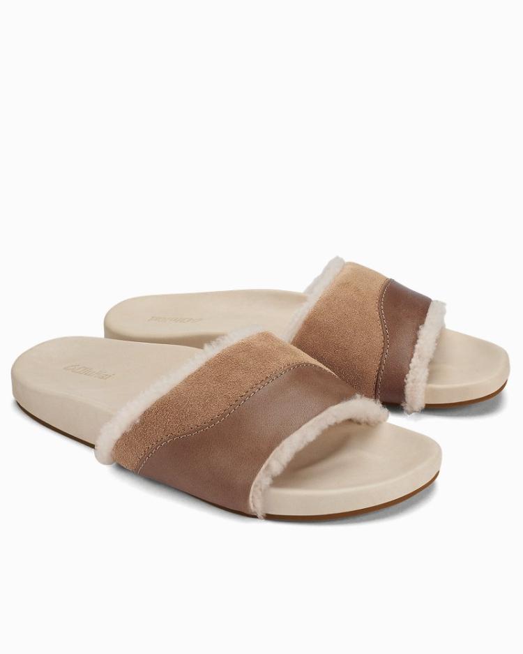 Women Sleepwear | Tommy Bahama OluKai® Ho'ala Slide Slippers Tan