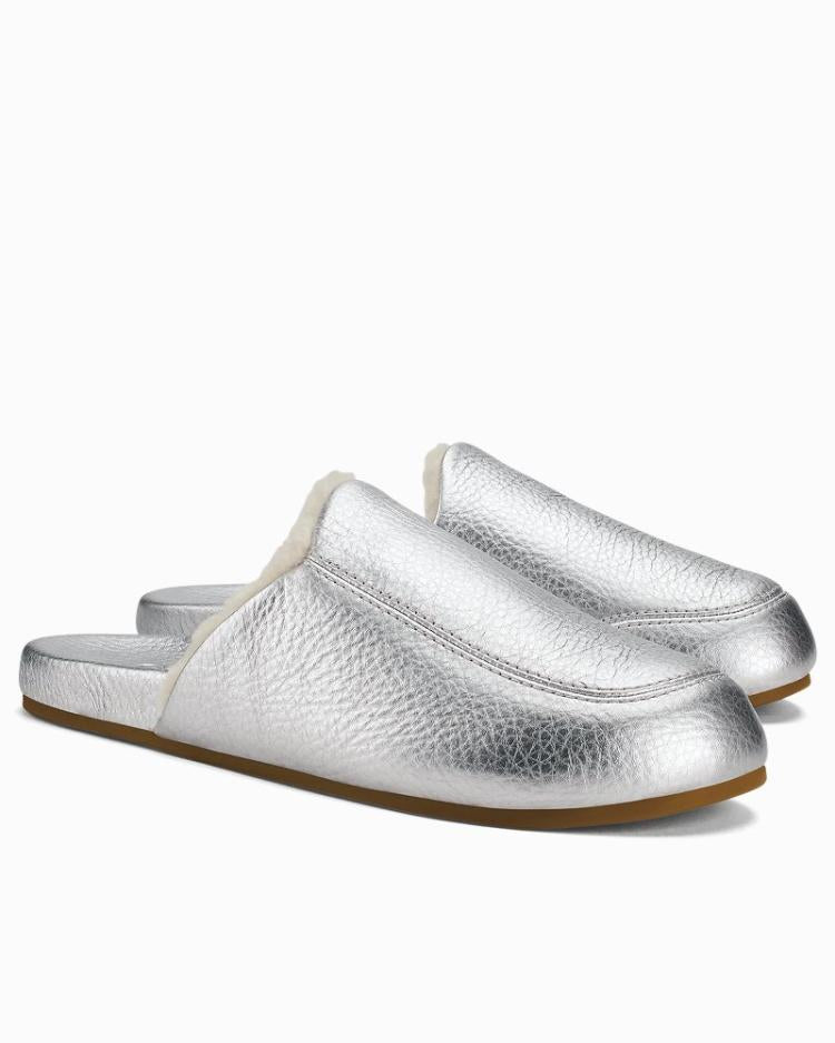 Women Sleepwear | Tommy Bahama OluKai® Kōnea Slippers Silver