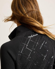 Women Sweatshirts | Tommy Bahama Aruba Diamond Days Embroidered Full-Zip Sweatshirt Black