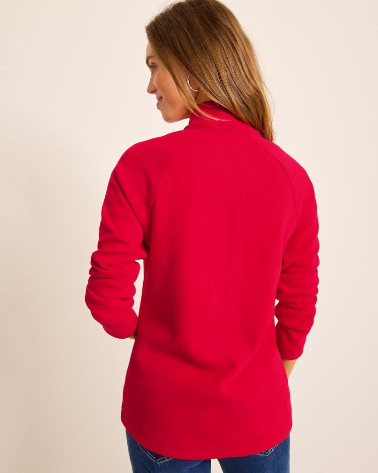 Women Sweatshirts | Tommy Bahama Aruba Half-Zip Sweatshirt Tango Red
