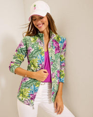 Women Sweatshirts | Tommy Bahama Aruba Jungle Jewels Full-Zip Sweatshirt Coconut