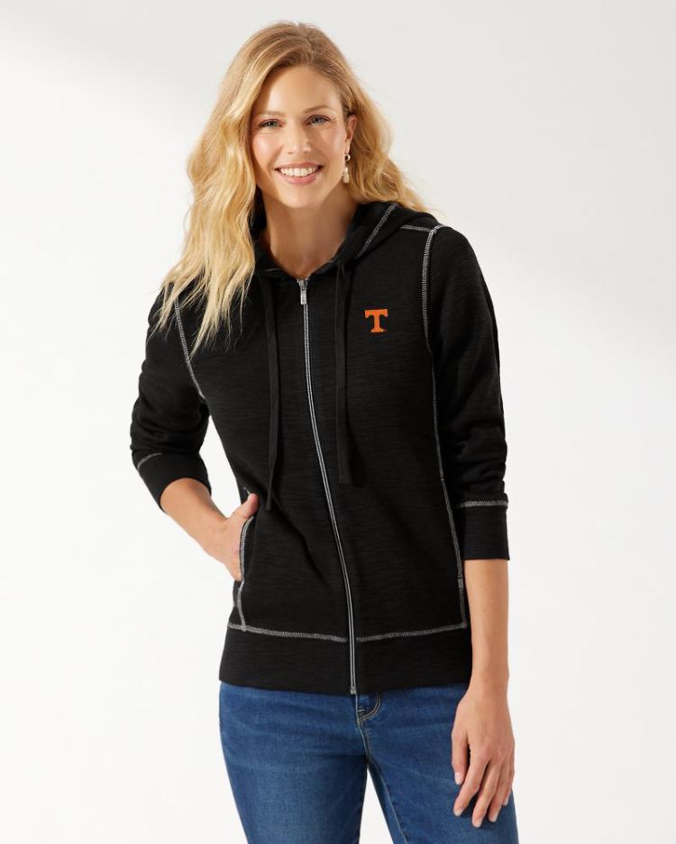 Women Sweatshirts | Tommy Bahama Collegiate Tobago Bay Full-Zip Hoodie Tennessee