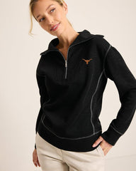 Women Sweatshirts | Tommy Bahama Collegiate Tobago Bay Half-Zip Sweatshirt Texas