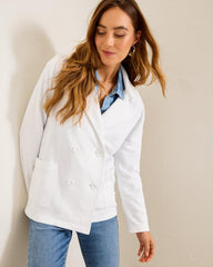 Women Sweatshirts | Tommy Bahama Marina Del Mar Peacoat White