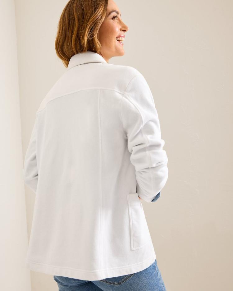 Women Sweatshirts | Tommy Bahama Marina Del Mar Peacoat White