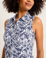 Women Tops &amp; Shirts | Tommy Bahama Aubrey Seaport Resort IslandZone® Polo Island Navy