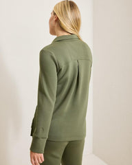 Women Tops &amp; Shirts | Tommy Bahama Palm Voyage Sweatshirt Beetle Green