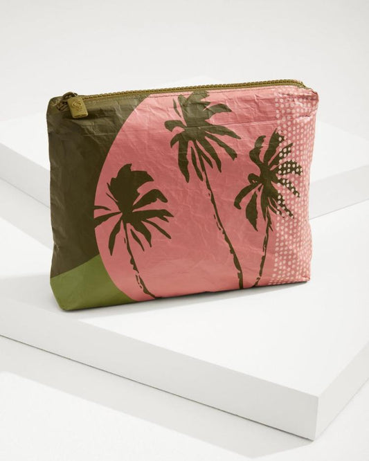 Women/Beach &amp; Home Handbags &amp; Clutches | Tommy Bahama Aloha Collection Paumalu Small Pouch Olive
