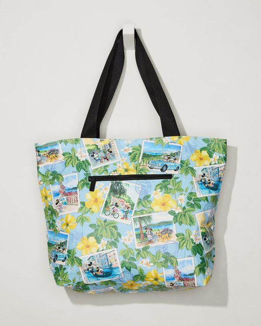 Women/Beach &amp; Home Handbags &amp; Clutches | Tommy Bahama Disney X Aloha Collection Postcard To Paradise Day Tripper Tote Postcard To Paradise