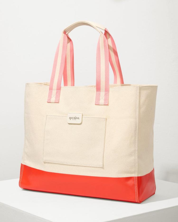 Women/Beach &amp; Home Handbags &amp; Clutches | Tommy Bahama Embroidered Red Crab Beach Tote Red Crab