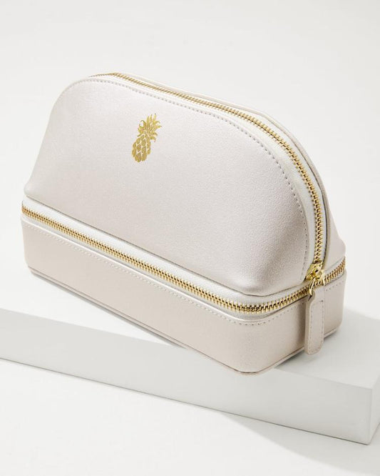 Women/Beach &amp; Home Luggage &amp; Travel | Tommy Bahama Abby Pearl Pineapple Travel Organizer Pearl