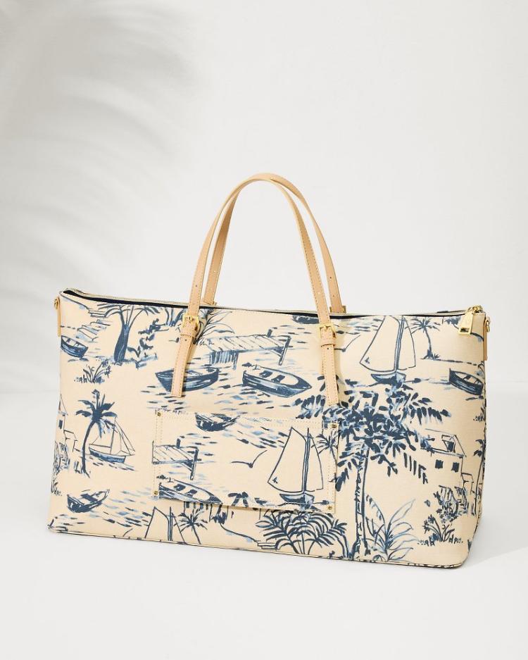 Women/Beach &amp; Home Luggage &amp; Travel | Tommy Bahama Daise Seascape Voyager Duffel Bag Daise Seascape