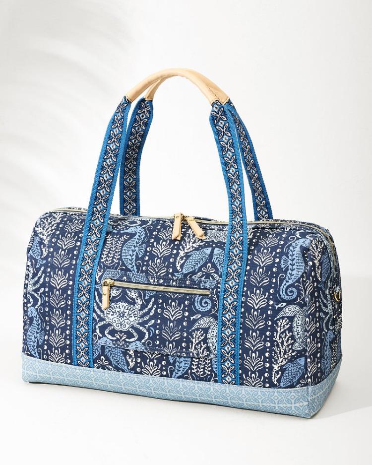 Women/Beach &amp; Home Luggage &amp; Travel | Tommy Bahama Hamilton Sealife Fiesta Duffel Bag Sea Life