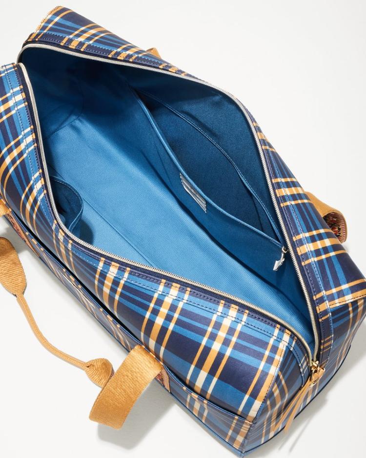 Women/Beach &amp; Home Luggage &amp; Travel | Tommy Bahama Kalalanta Duffel Bag Navy Plaid