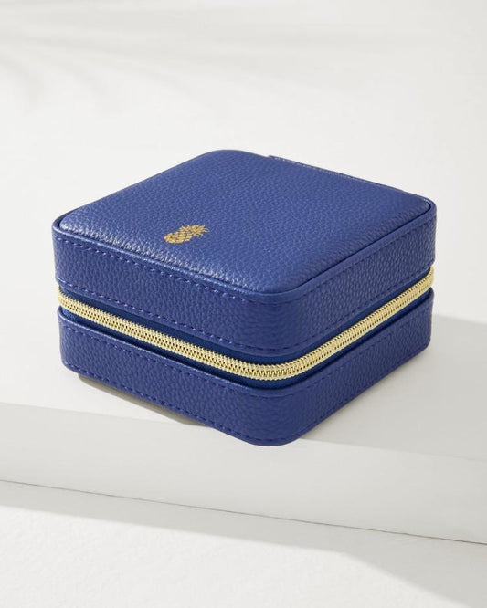 Women/Beach &amp; Home Luggage &amp; Travel | Tommy Bahama Leah Navy Travel Jewelry Case Navy