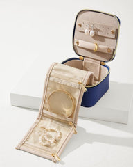 Women/Beach &amp; Home Luggage &amp; Travel | Tommy Bahama Leah Navy Travel Jewelry Case With Pouch Navy